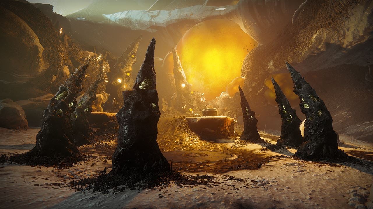 An in-game render of the Nightfall: Strange Terrain: Normal.