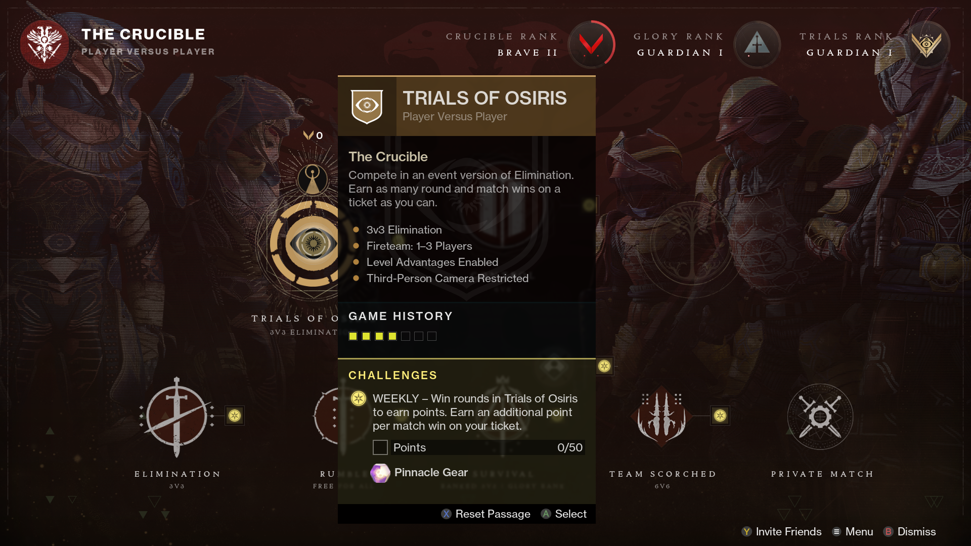 Destiny 2 Trials of Osiris Upcoming Changes