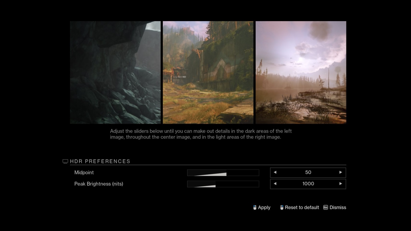 The Last of Us Part I - HDR Settings